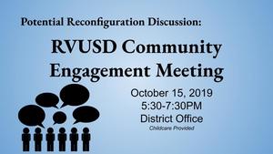 Community Engagement Meeting October 15th